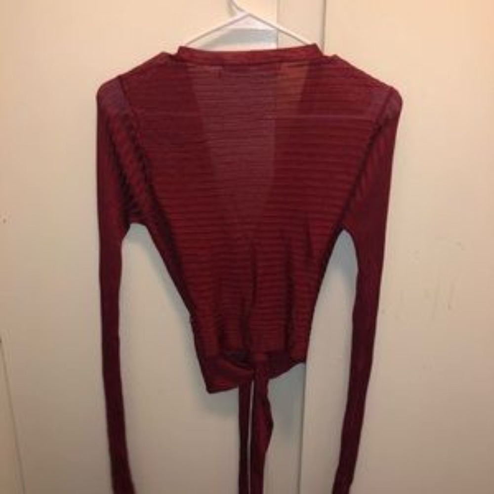 Lovers + Friends  Wrap Top RARE - Picture 5 of 5